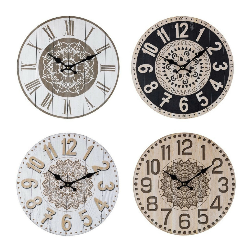 OROLOGIO PARETE MANDALA D34 ASS4 - BIZZO
