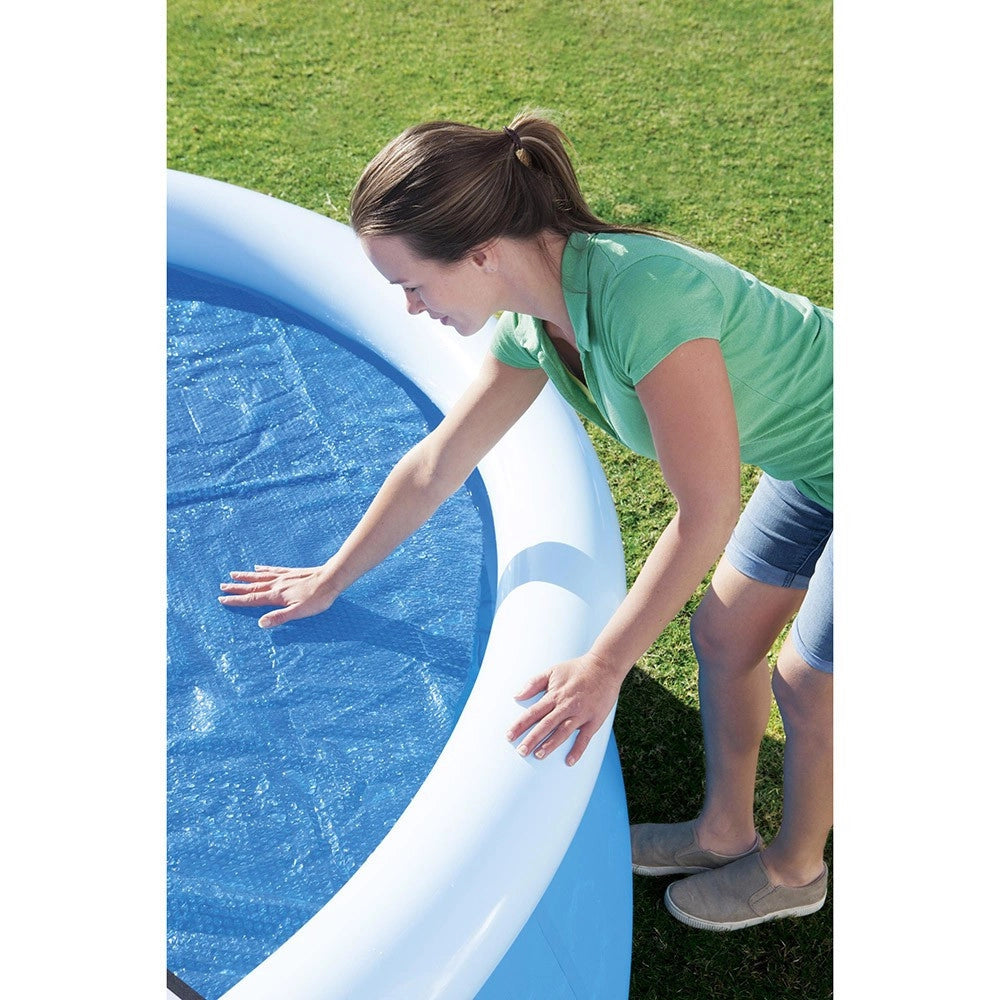 Trade Shop - Telo Termico Rotondo Copertura Solare Per Piscine Fuori Terra Da 305 Cm 58241 -