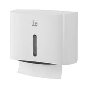 Distributore di salviette max 200 pz per carta piegata in ABS bianco