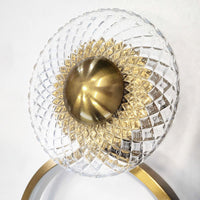 Applique Da Parete Led Lhj071-w Brush Gold