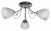 Candellux Simpli 33-63847 lampadario 3xE27 cromo 54cm