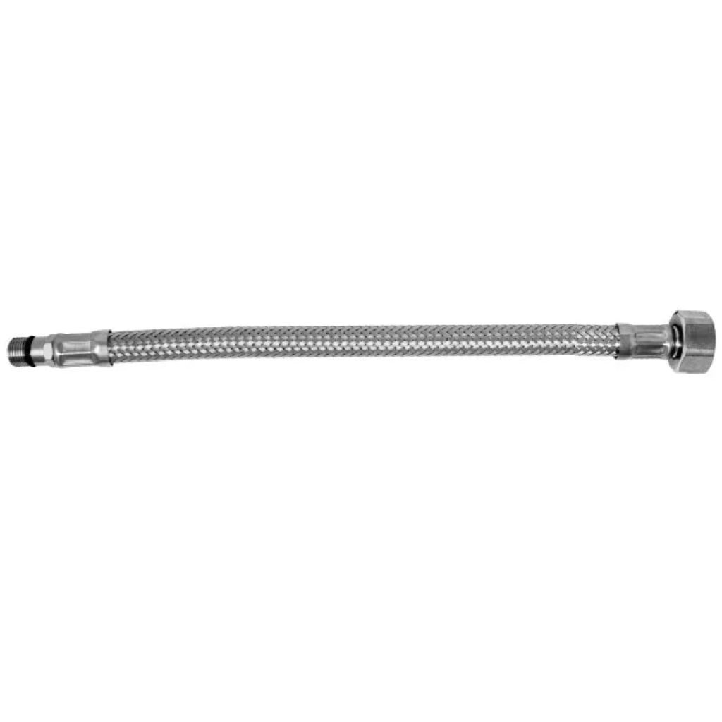 FLESSIBILE ACCIAIO INOX PER MONOFORO M.10 F.1/2 M.10x1 CM 35
