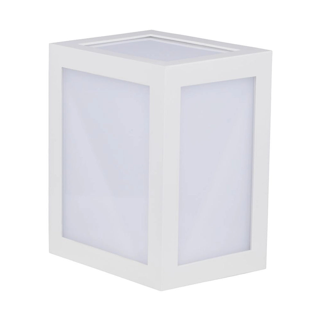 Faro faretto a parete a LED da 12W Bodia bianca 3000K