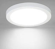 Lampada da soffitto per bagno - Lampada da soffitto LED 18W a forma rotonda 5000K - Lampada da parete moderna bianca Ø23CM IP44 impermeabile per cucina ufficio soggiorno camera da letto sala da pranzo
