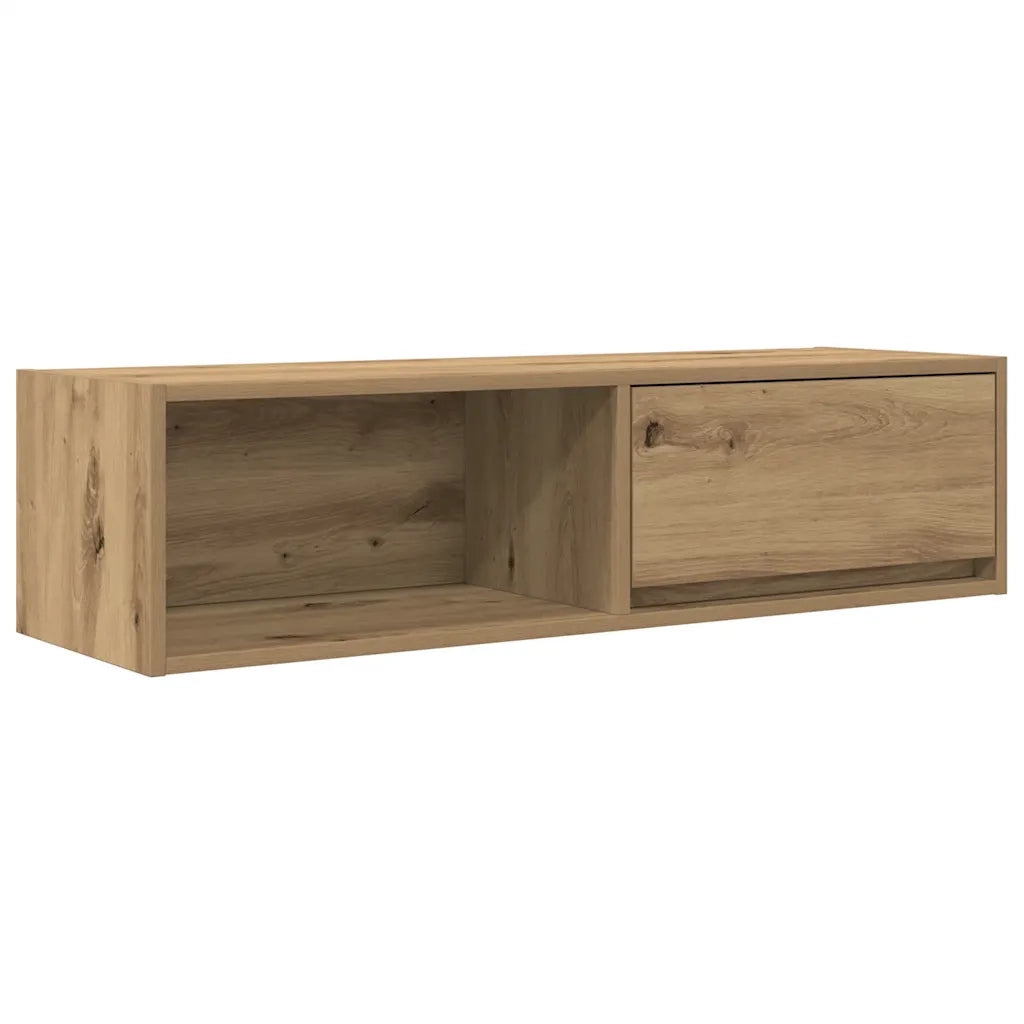 Mobili Porta TV 2pz Rovere Artigianale 100x31x25,5cm Truciolato