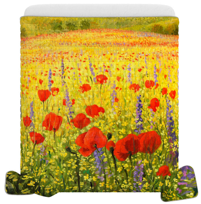 Trapuntino Matrimoniale in Microfibra 80gr con Stampa SD 25