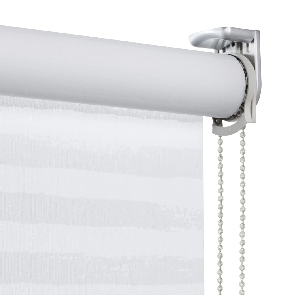 VIEWTEX Tenda a rullo Traslucida Printed Lines Bianco 90 X 250cm - Made in Europe - 5 anni di garanzia