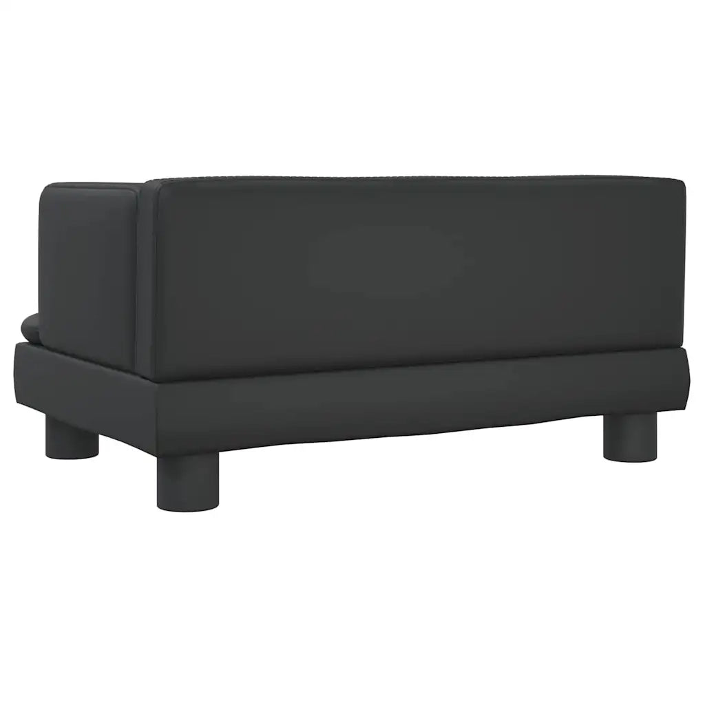 Lettino per Cani Nero 60x40x30 cm in Similpelle CFW1025365