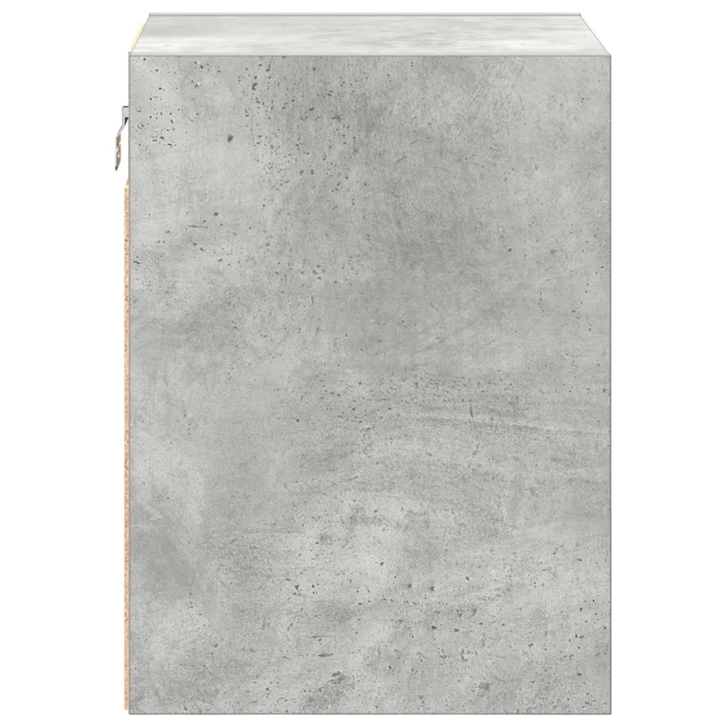 Pensile per Garage Grigio Cemento in Legno Multistrato 860613