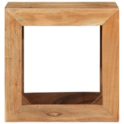 Sgabello 40 x 30 x 40 cm Legno Massello di Acacia 337837