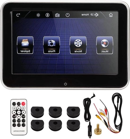 Sostegno Esterno Display per Sedile Posteriore Sistema di Divertimento Mp5 Reprodotore 8Pollici Hrx8001M - Auto Elettronica Dvd.