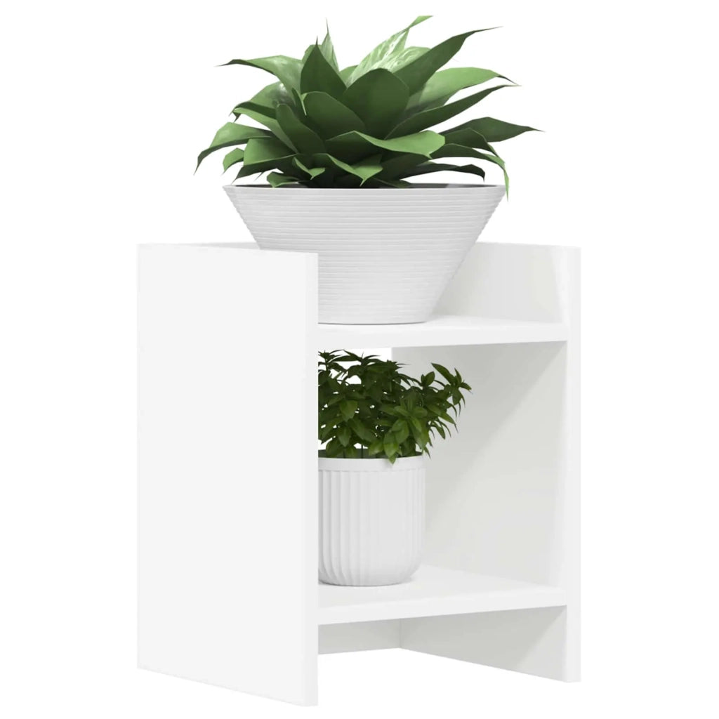 Supporto per piante Bianco 30 x 30 x 40 cm Legno ingegnerizzato 899610