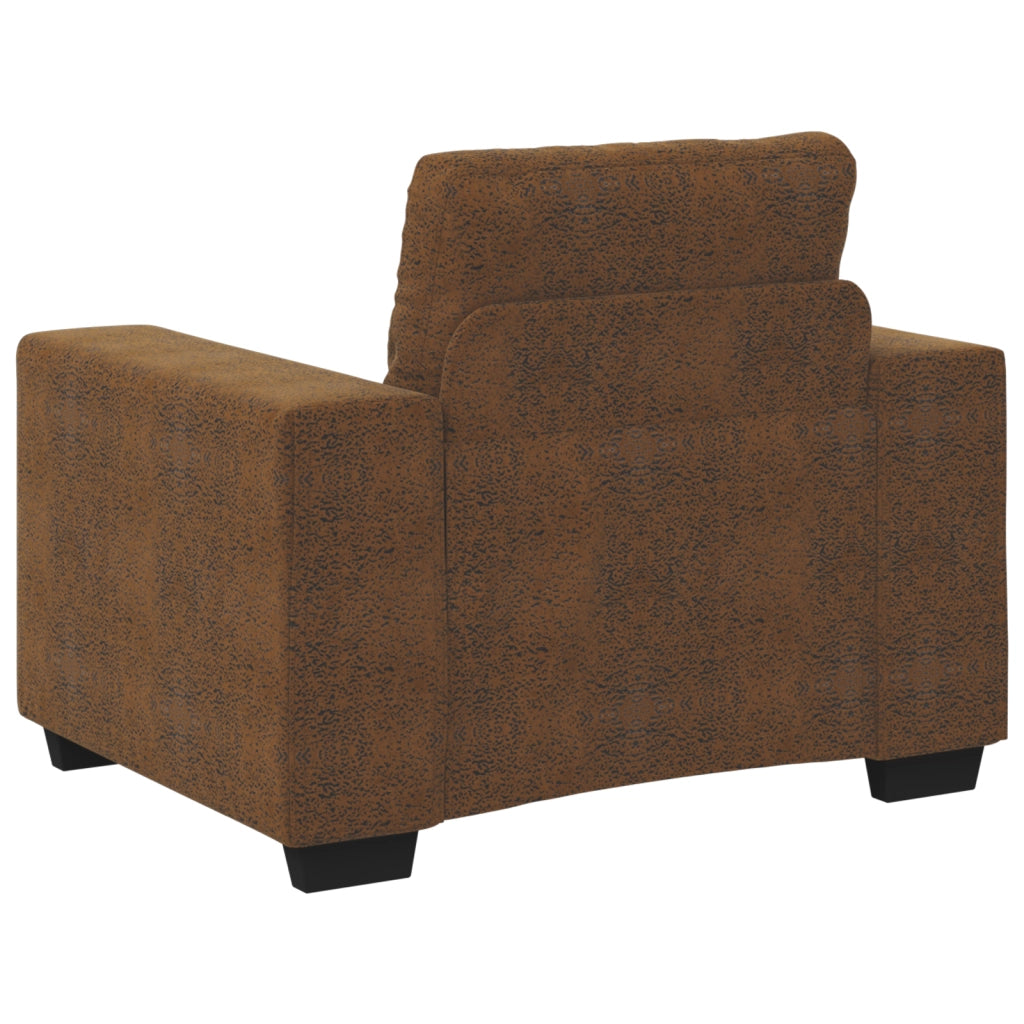 Poltrona  Marrone 59 cm in Pelle Sintetica