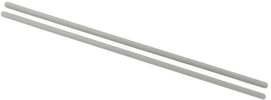 Fascia di protezione in gomma per sostituzione - Compatibile con XPS 15 9570/7590 - Precision 5530/5540 - Color argento - Dimensioni: 29,1 x 0,6 x 0,3/0,2 - Supporti per laptop