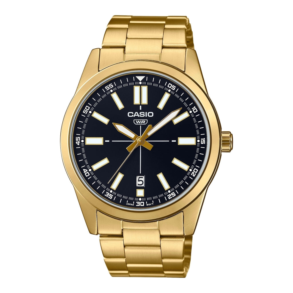 CASIO COLLECTION Mod. CASUAL DATE GOLD - BLACK