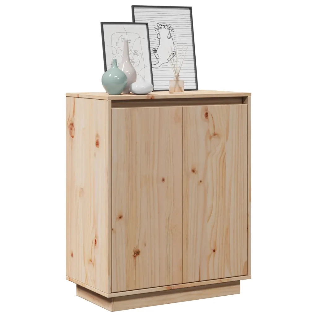Credenza 60x34x75 cm in Legno Massello di Pino 813345
