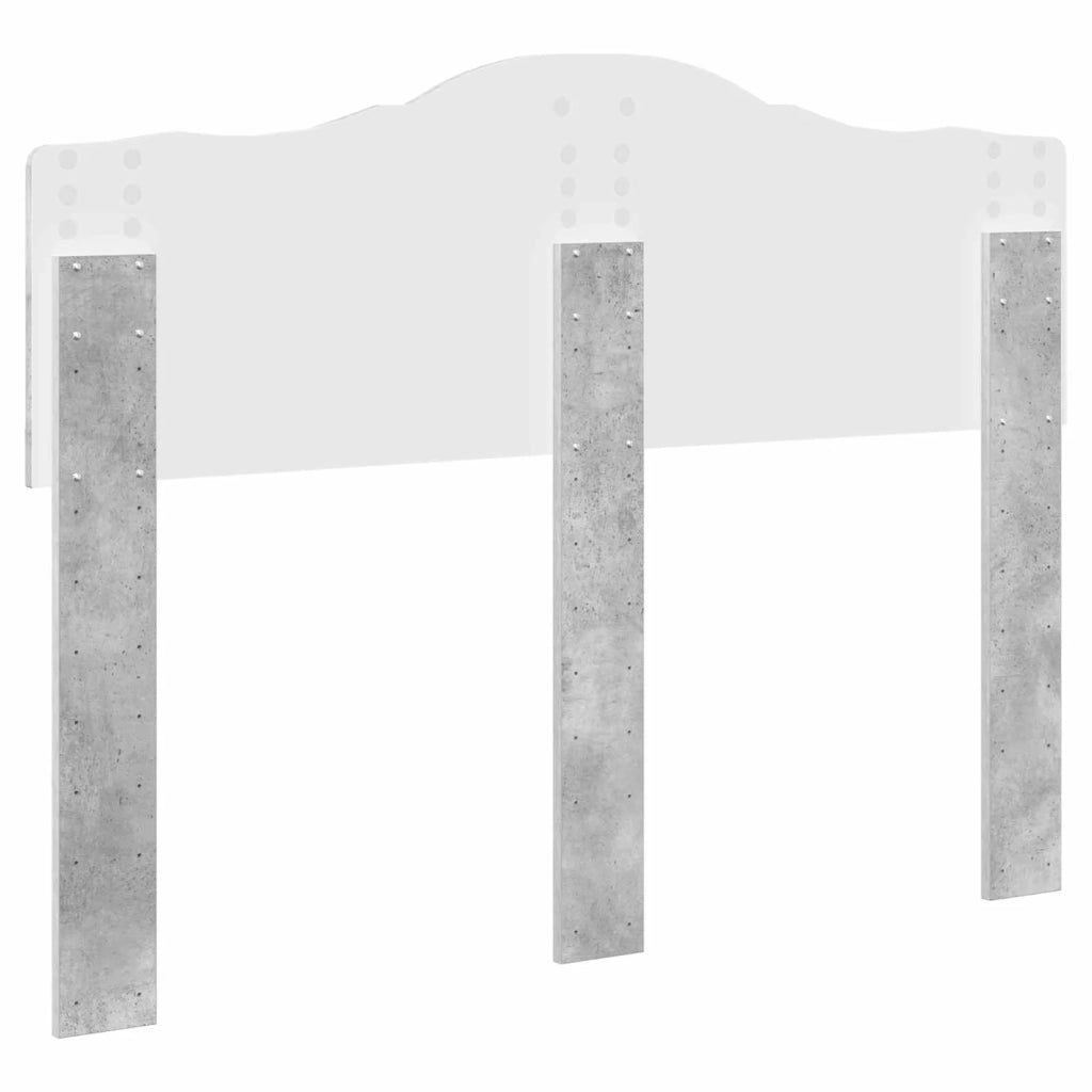 Testiera Grigio cemento Legno multistrato 888675