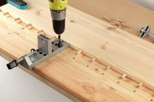 Wolfcraft Guida Professionale per Spinatura e Giunzioni Precise in Legno – 3750000