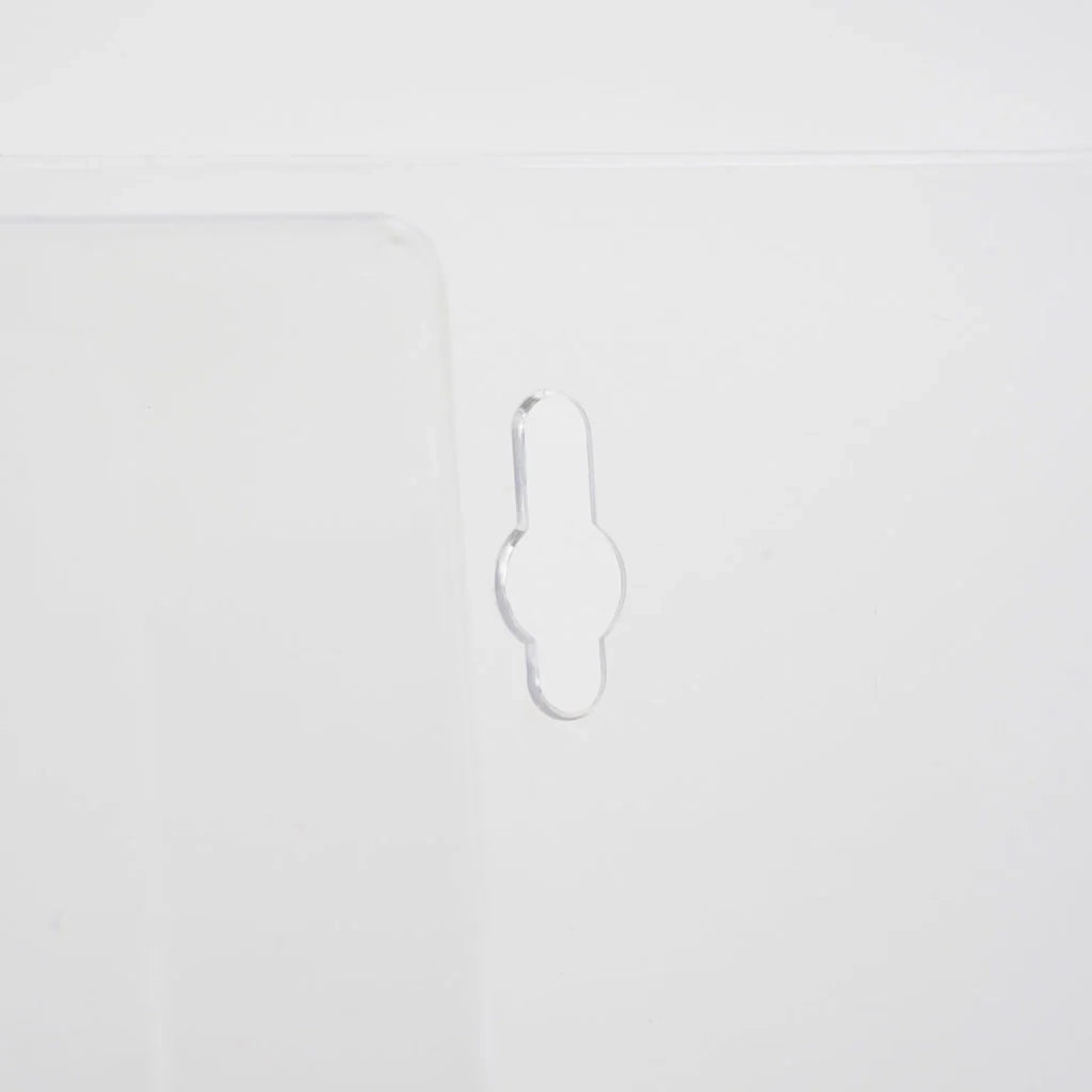 Porta depliant da parete 3 tasche 1/3 A4