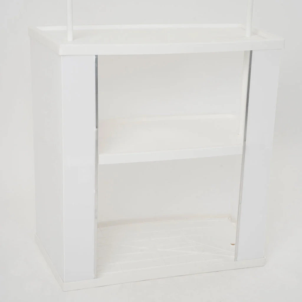 Desk Promozionale in PVC con Insegna e borsa trasporto - Personalizzato EasyTop(Adesivo 30 cm, Crowner)