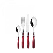 ARIANNA Ghiera Cromata, Posate Set 24 Pz, Scatola Compact, Casa