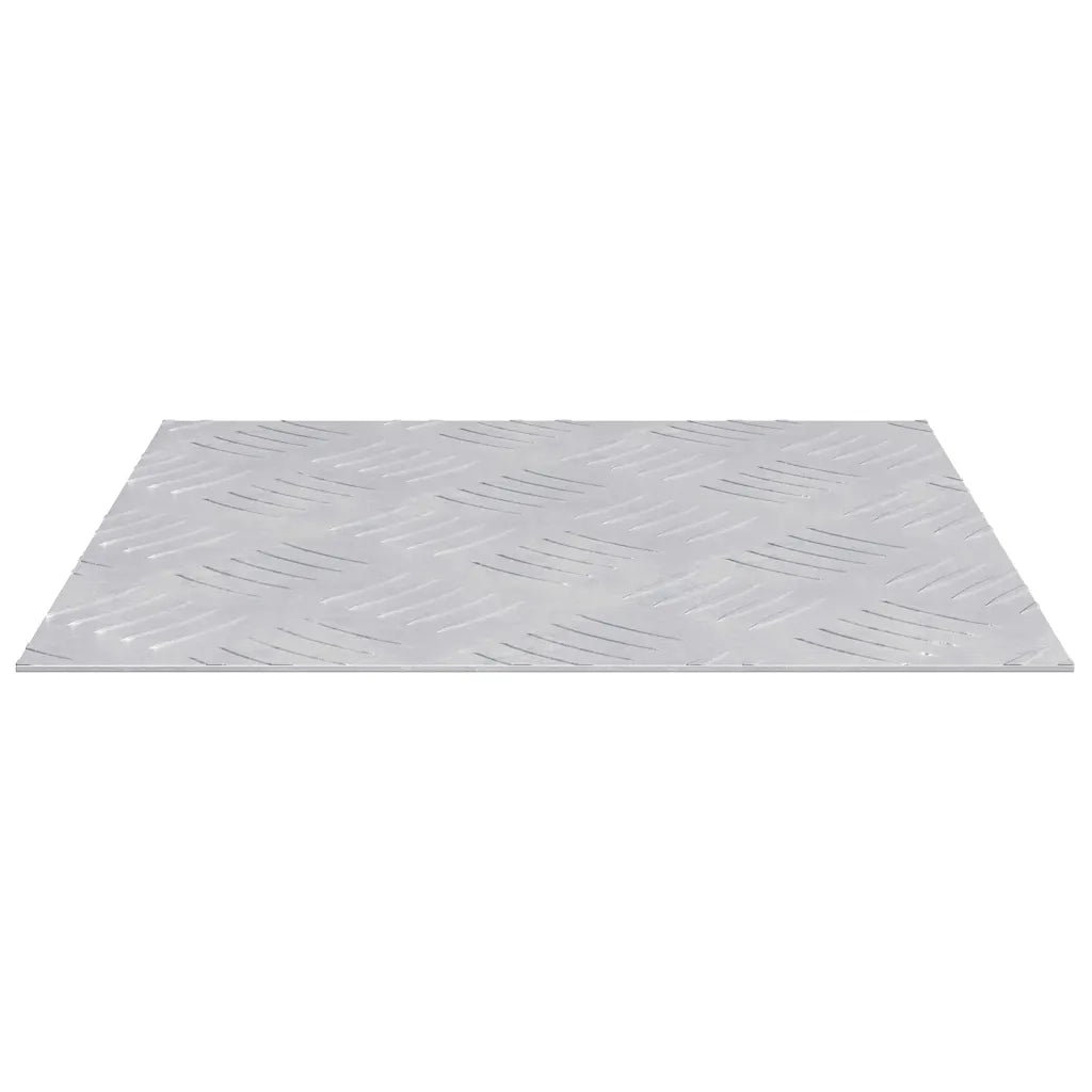 Gradini per Scale Quadrato 2 pcs Argento 30 x 30 cm Alluminio 4104283