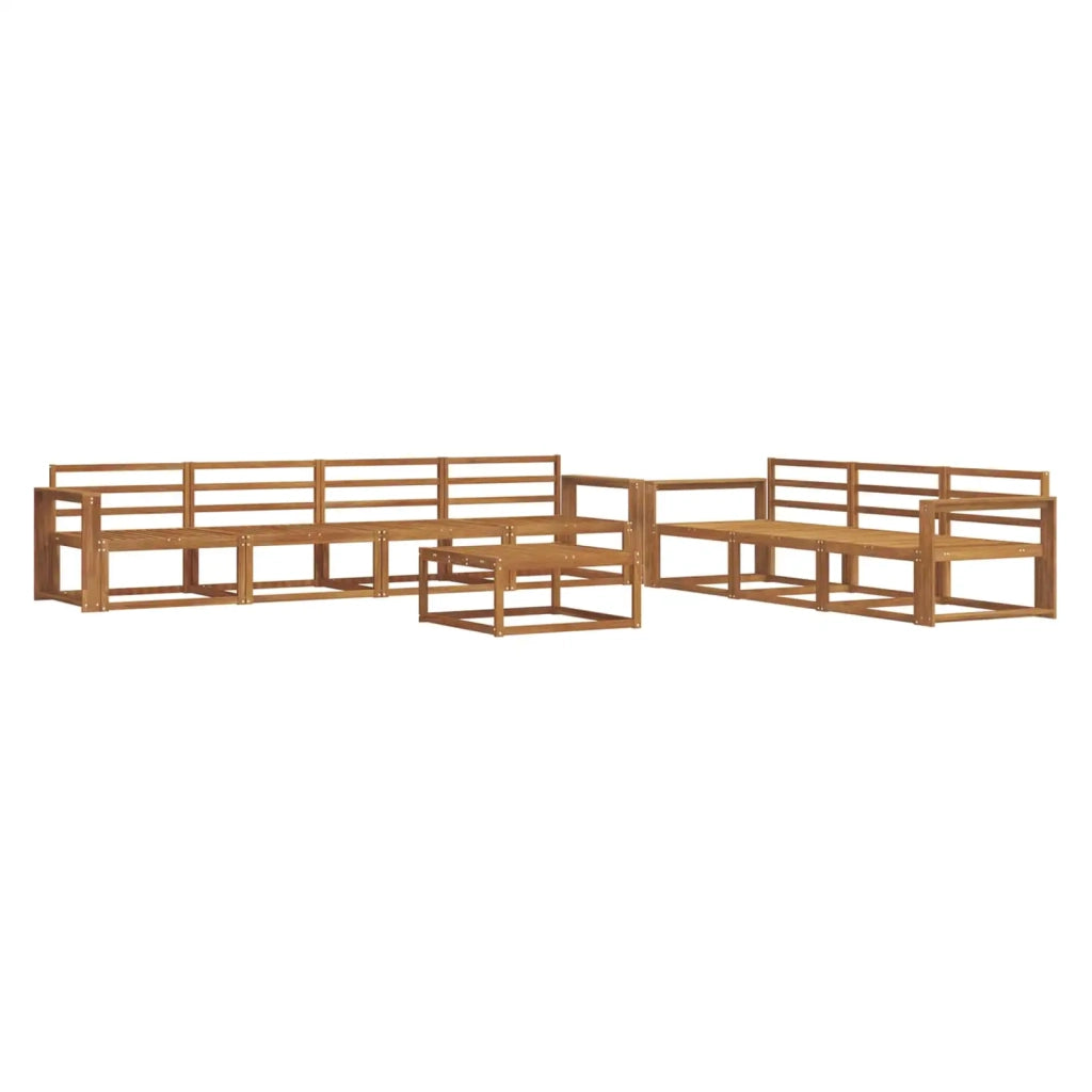 Set di divani da esterno 8 pcs Naturale 3367302