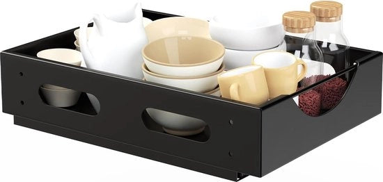Organizzatore di carico telescopico per cucina, estensibile e spazievitore