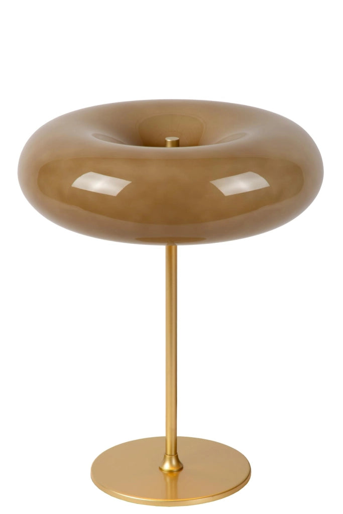 Lampada da tavolo SENTINO 3xG9 vetro oro/grigio Lucide