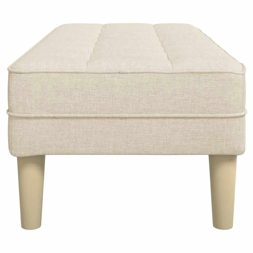 panchina con cuscino Tela 113 x 57 x 39 cm Tessuto CFW9917658