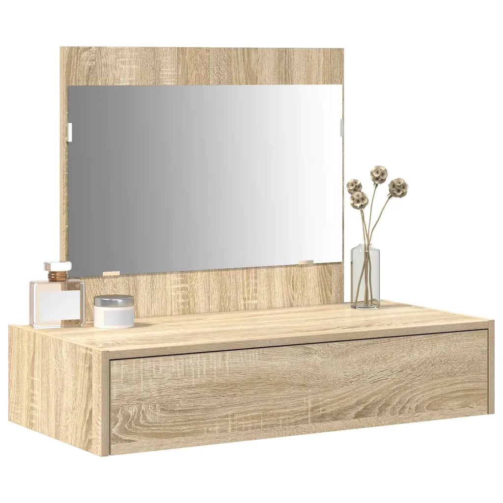 Tavolo da Trucco Marrone 83 x 40 x 70 cm Legno multistrato 865201