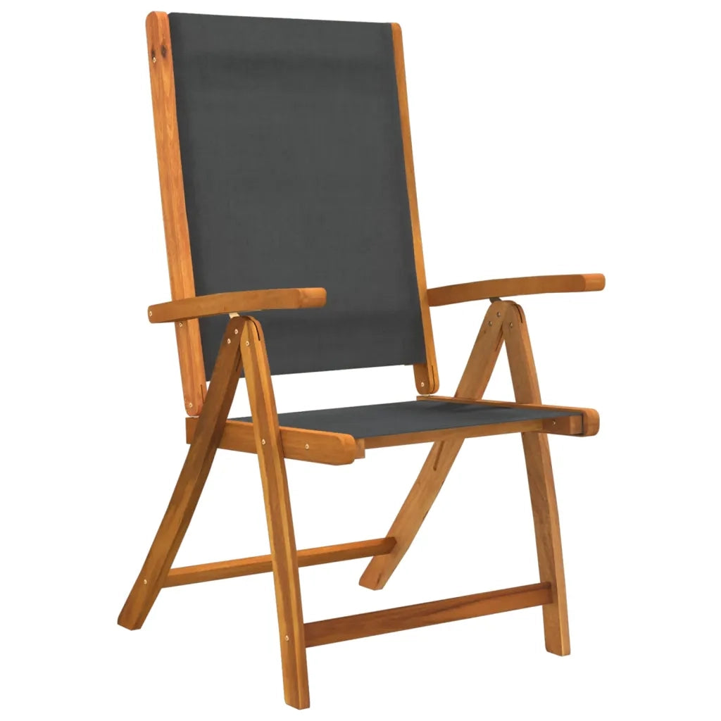 Set Pranzo da Giardino 7pz Legno Massello di Acacia e Textilene 3279262