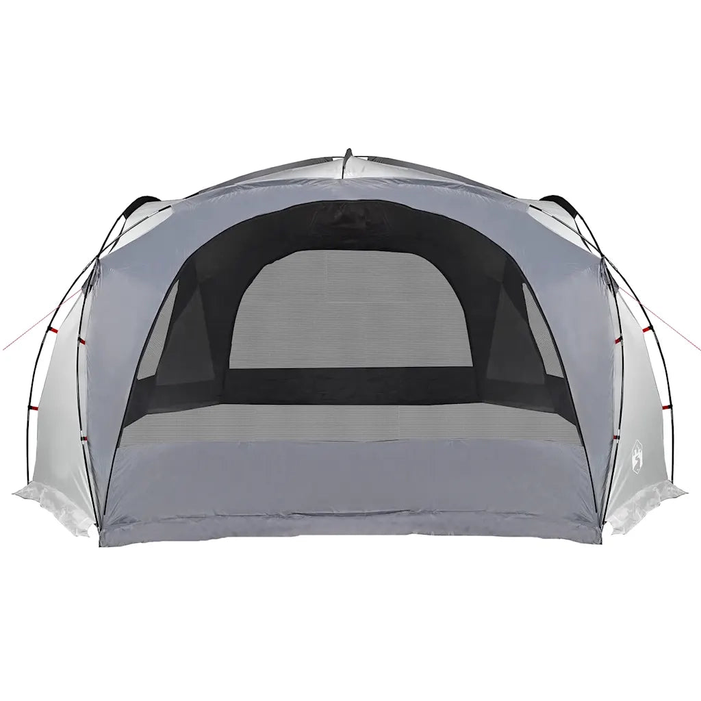 Tenda per Feste-Tenda da campeggio Bianca e Grigia Impermeabile