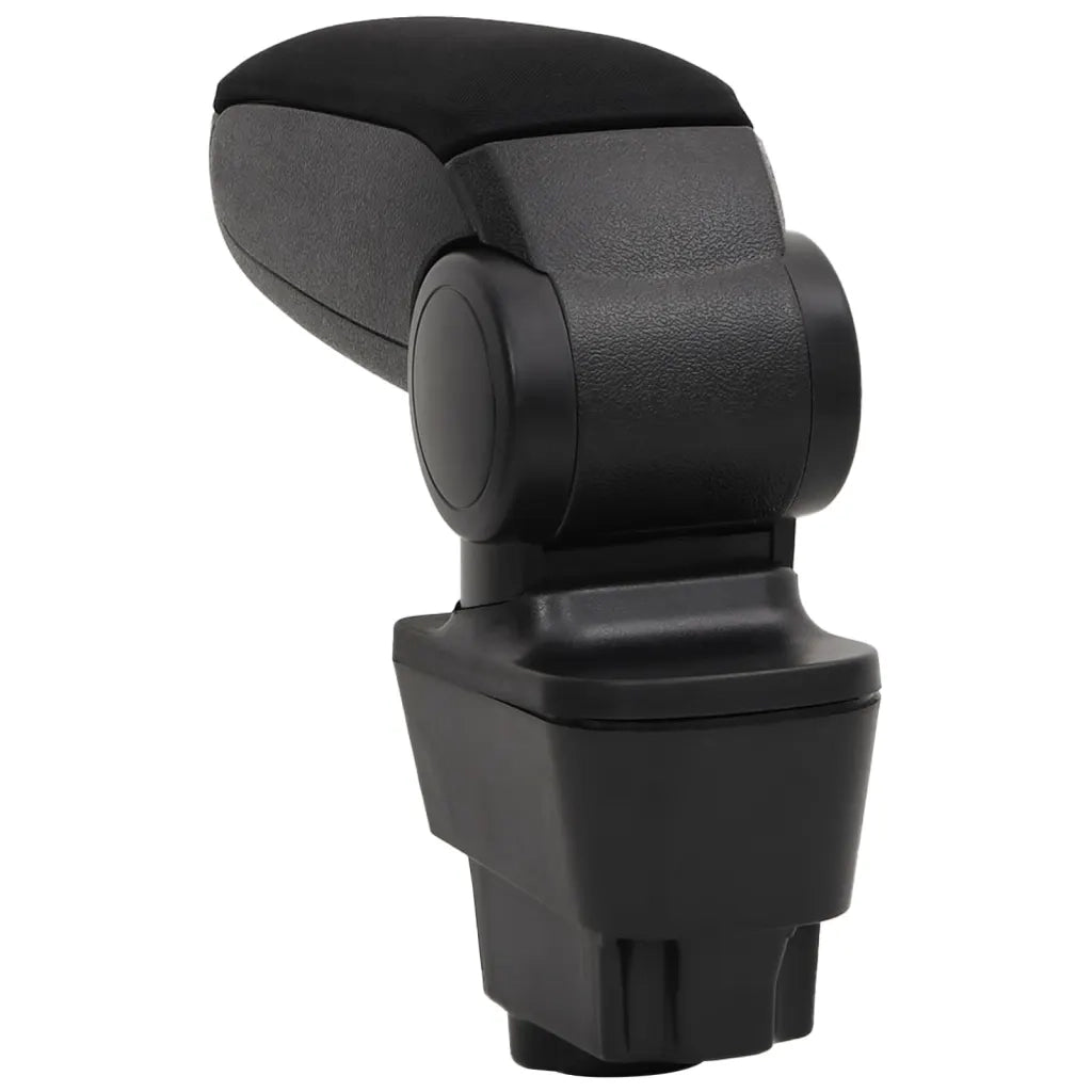 Bracciolo per Auto Nero 11x35x(32-49) cm in ABS