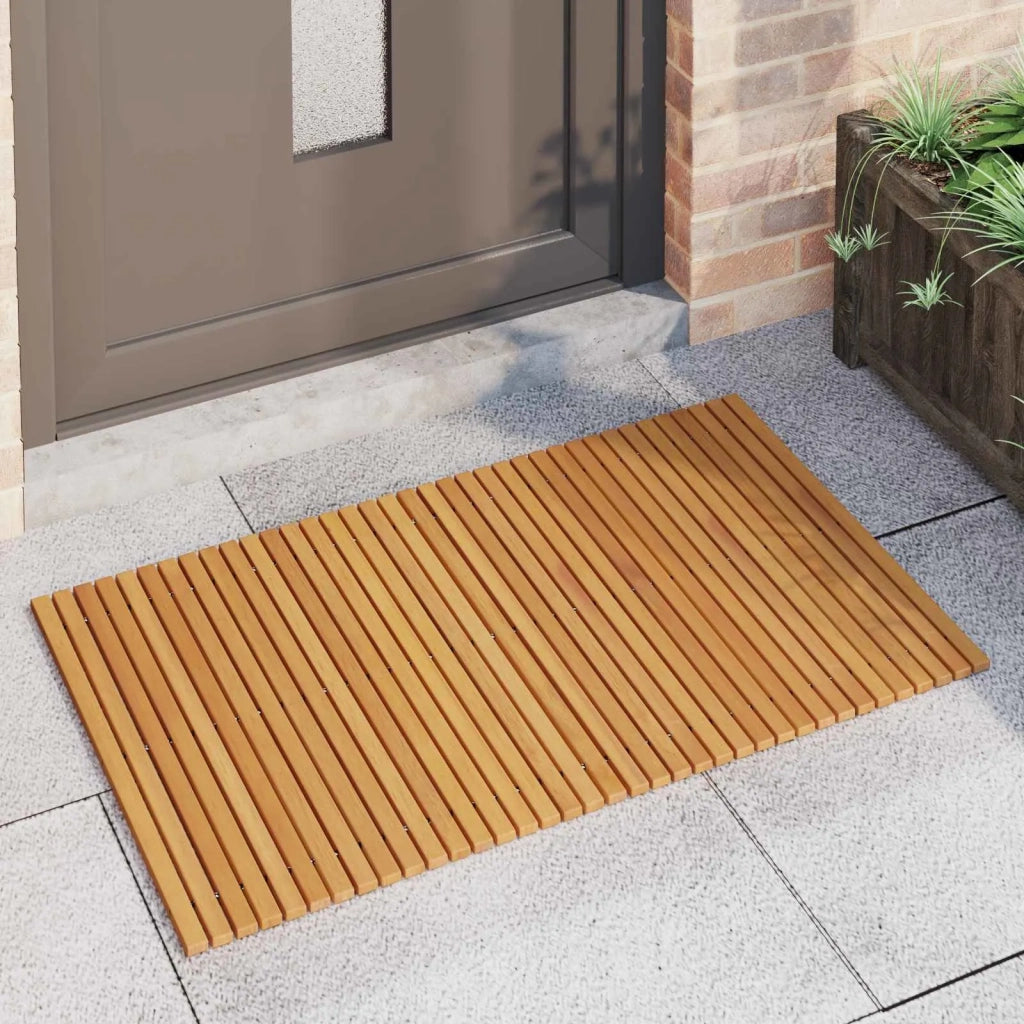 Tappeto da bagno 2 pz Naturale 100 x 60 cm 3469587