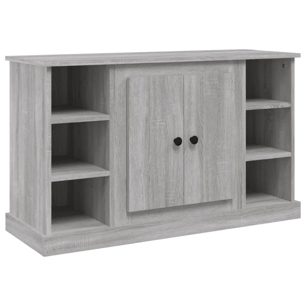 Credenza-Buffet-Armadio da cucina Grigio Sonoma 100x35,5x60 cm in Legno Multistrato