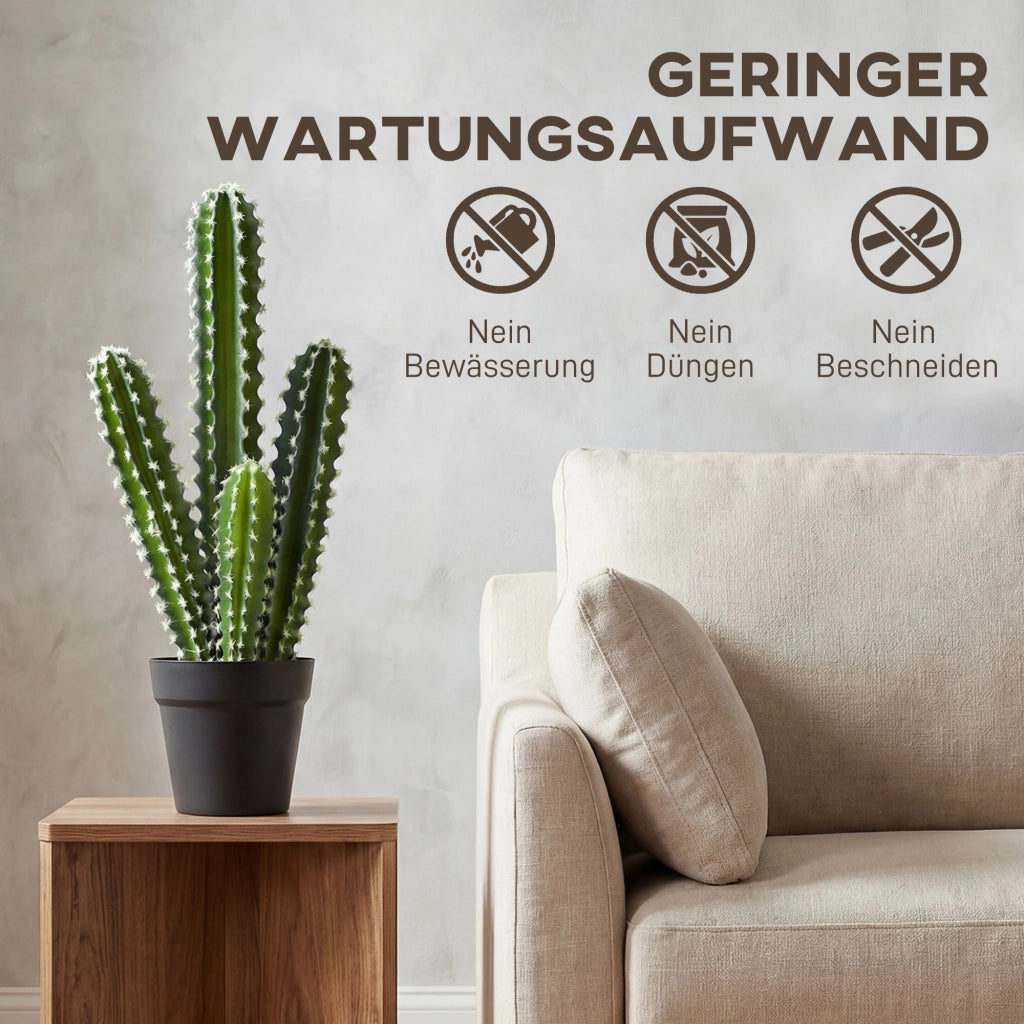 Pianta artificiale cactus in vaso ¨C zephmum ¨C 53 cm