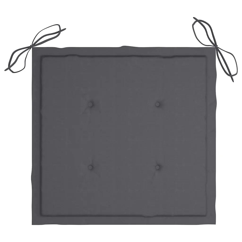 Sedie da Giardino con Cuscini 6 pz in Legno Massello di Teak 3078581