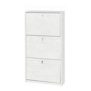 Scarpiera 3 Ante P18 Kit Ossido Bianco cm 63x18x117h - Sarmog