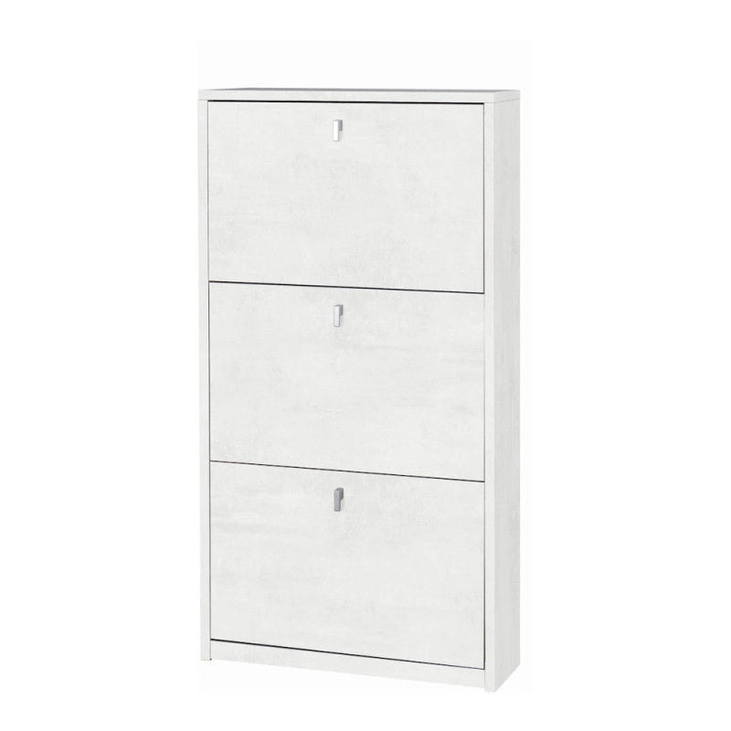 Scarpiera 3 Ante P18 Kit Ossido Bianco cm 63x18x117h - Sarmog