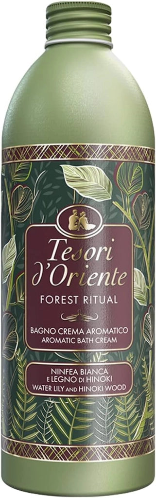 TESORI D'ORIENTE FOREST THERAPY BAGNO CREMA AROMATICO NINFEA BIANCA 500 ML