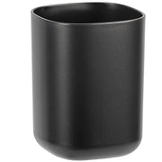BICCHIERE PORTA SPAZZ. DAVOS  BIANCO OPACO Nero