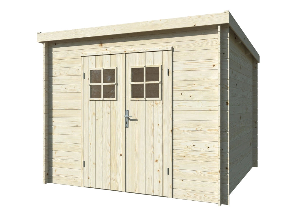 Casetta in legno non trattato Molly C 260X260