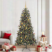 Albero di Natale artificiale con 300 LED Verde 210 cm 3395889