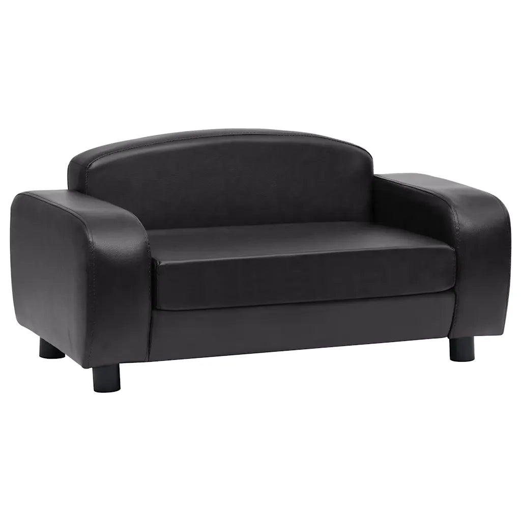 Divano per Cani Nero 80x50x40 cm in Similpelle CFW7735538