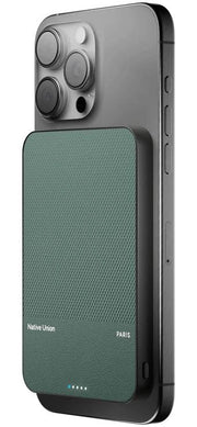 POWER BANK 5000MAH QI2 CLASSIC GRN USB-C  NATIVE UNION MAGSAFE GREEN