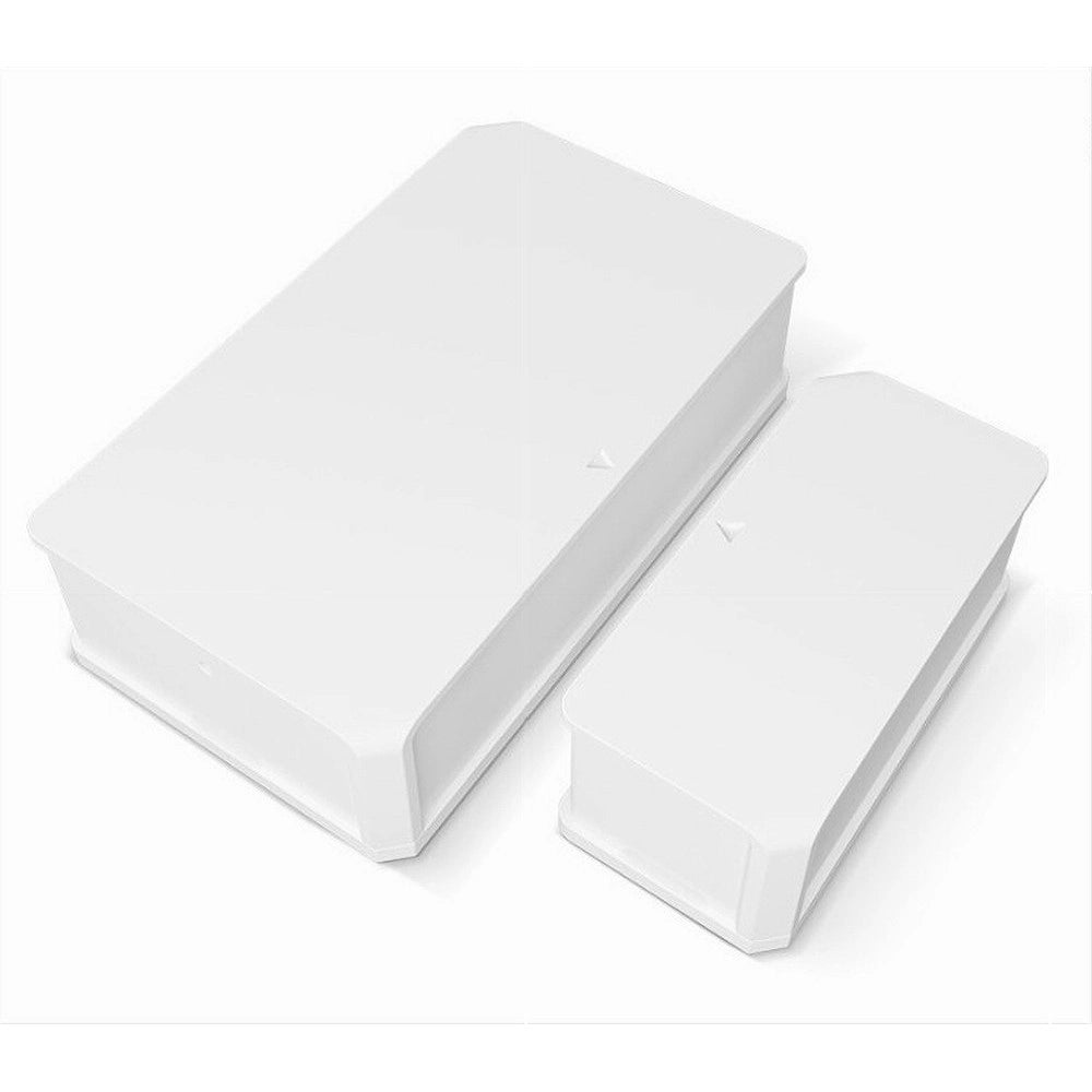 Trade Shop - Sensore Contatto Magnetico Porte Finestre Wifi 433mhz Zigbee Smart Sonoff Snzb-04 -