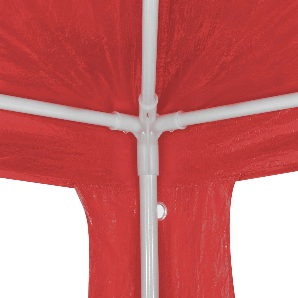 Tenda Party Rosso 300 x 300 x 255 cm PE e Acciaio 42032988