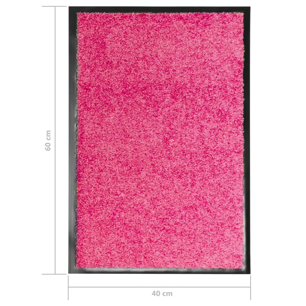 Zerbino | Tappetino Lavabile Rosa 40x60 cm