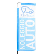Bandiera RETTANGOLARE con stampa varie misure - 200 cm